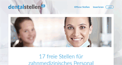 Desktop Screenshot of dentalstellen.ch